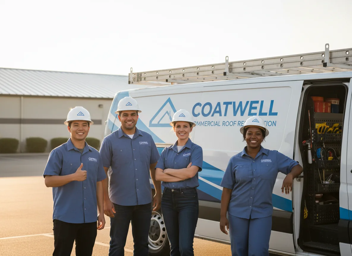 Commercial roof coating company in Manson, IA